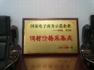 公司榮獲“國(guó)家電子商務(wù)示范企業(yè)”!